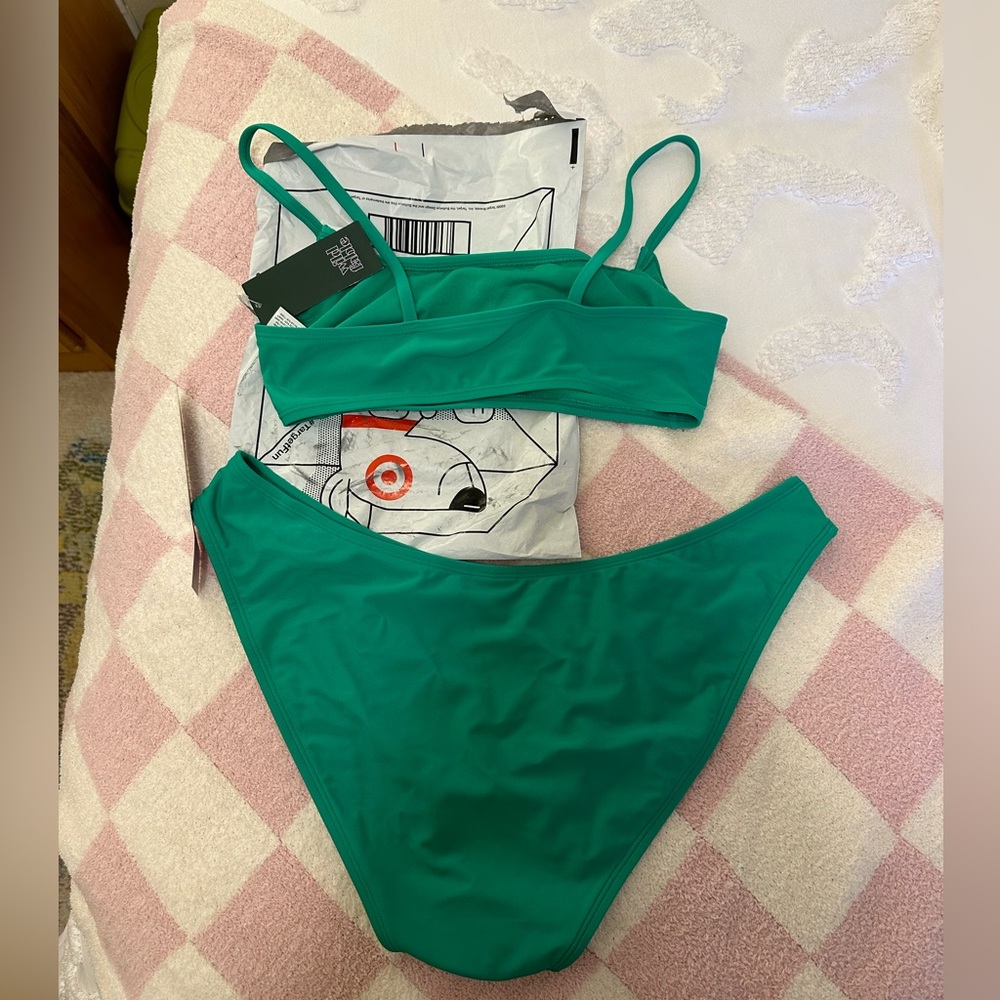 Target green bikini